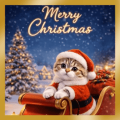 [LINEスタンプ] 飛び出す♡冬にゃんこ