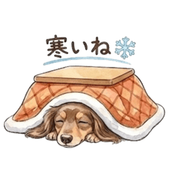 [LINEスタンプ] チョコタンダックス りくくん