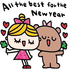 [LINEスタンプ] (nenerin日常スタンプ551英語気遣い)