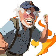 [LINEスタンプ] おじさんたちが叫ぶ日常