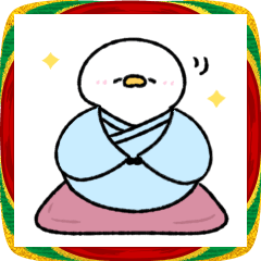 [LINEスタンプ] へんてこなアヒルの楽しい年末年始