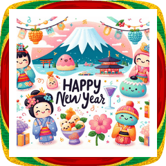 [LINEスタンプ] 毎年使える あけおめ 年賀 かわいい