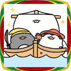 [LINEスタンプ] へんてこなペンギンの年末年始