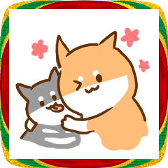 [LINEスタンプ] あけおめ！柴犬Mのベストライフな日常。
