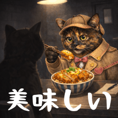 [LINEスタンプ] 名探偵ハナコと犯人たち(日本語)