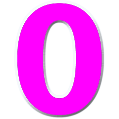 [LINEスタンプ] 局番数字桃色 N