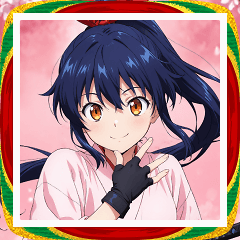 [LINEスタンプ] お正月ポニーテール着物女子スタンプ