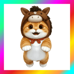 [LINEスタンプ] まるちゃんのお正月とクリスマス