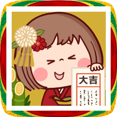 [LINEスタンプ] 毎年使える★ぶちゃこの冬・正月・年末年始