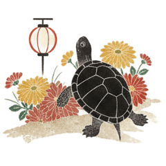 [LINEスタンプ] 和な生き物たち