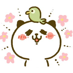 [LINEスタンプ] 年中欲張り♪パンダねこのお正月【再販】
