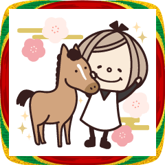 [LINEスタンプ] あけおめ♡chacoキャラ集合