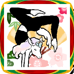 [LINEスタンプ] 【年末＆年始】ヨギーニ♡干支/うま★ご挨拶