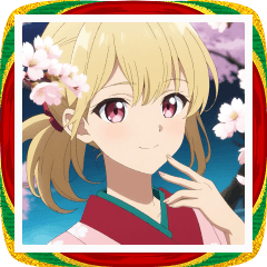 [LINEスタンプ] 新年の桜と着物女子スタンプ2