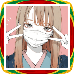 [LINEスタンプ] クール女子のお正月スタンプ