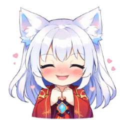 [LINEスタンプ] 動いて伝わる♪キツネ着物の感情スタンプ