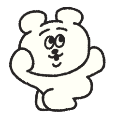 [LINEスタンプ] ぽてくまの1年中使えるスタンプ