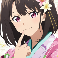 [LINEスタンプ] ほんわか和服女の子の日常スタンプ