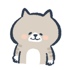 [LINEスタンプ] 無難に使える ねこのおいもさん