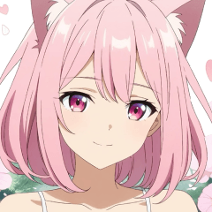 [LINEスタンプ] ピンク猫ちゃんの毎日スタンプ