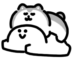 [LINEスタンプ] にっこりマンと愛犬2 動くスタンプ