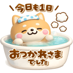 [LINEスタンプ] 大人の気遣い思いやり♡柴犬ちゃん