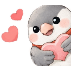 [LINEスタンプ] きまぐれ☆文鳥