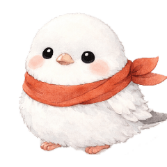 [LINEスタンプ] きまぐれ☆シマエナガ