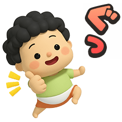 [LINEスタンプ] おばちゃんの生態3D