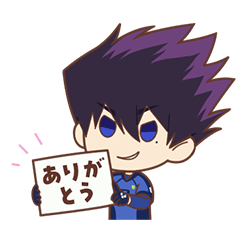 [LINEスタンプ] ブルーロック 烏 旅人ver.